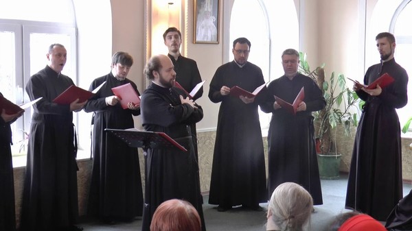 Афонский хор монахов монастыря Симона Петра...